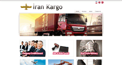 Desktop Screenshot of irankargo.com